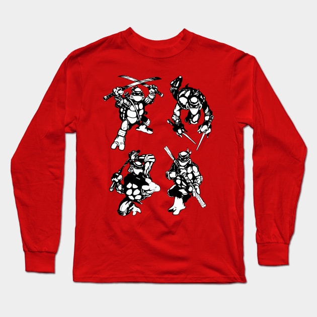 Original Turtles Long Sleeve T-Shirt by tabslabred